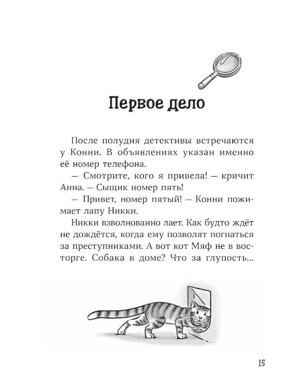 Конни и кража в школе