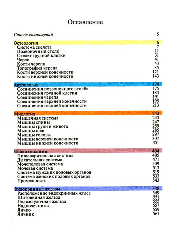 Карманный атлас анатомии человека: Учебное пособие