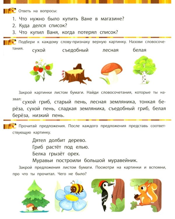 Дополнительное изображение книги «Учимся читать и развиваем память»