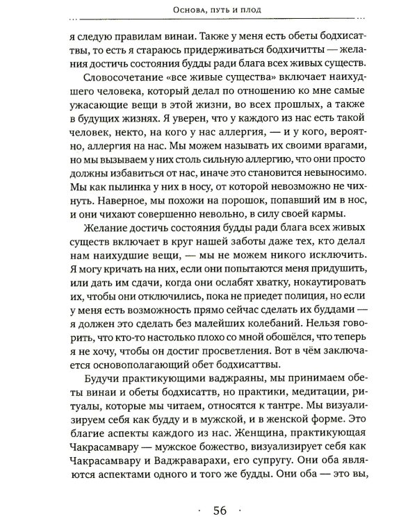 Основа, путь и плод