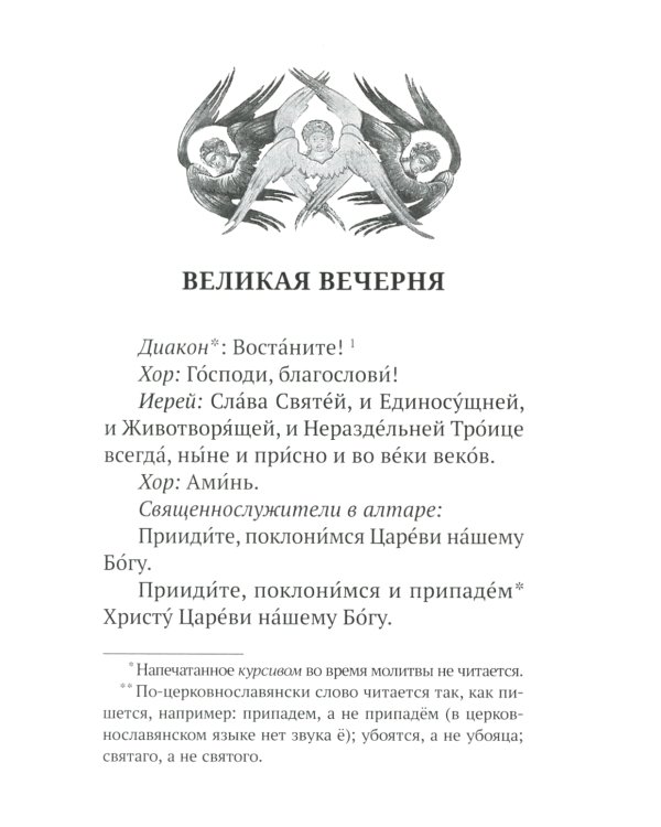 Всенощное бдение. Литургия: Разъяснение церковного богослужения