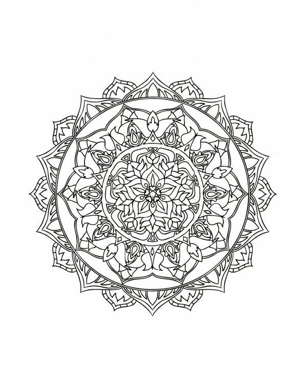 Антистресс. Мандалы гармонии. Раскраска