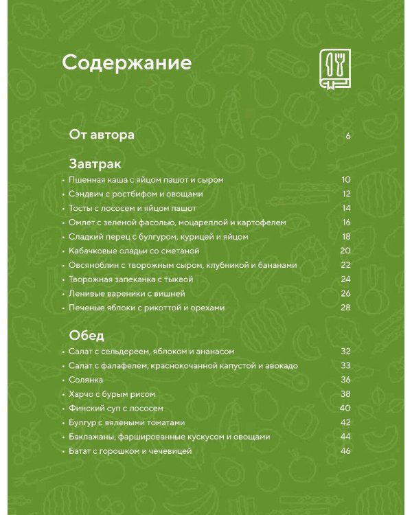 ПП меню на неделю