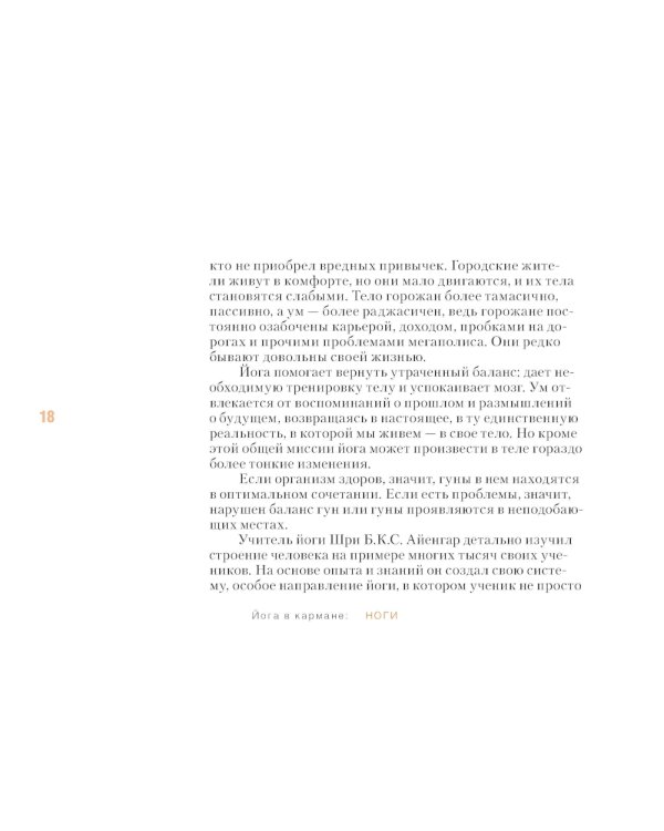 Йога в кармане: Руководство по самостоятельной практике для здоровых ног