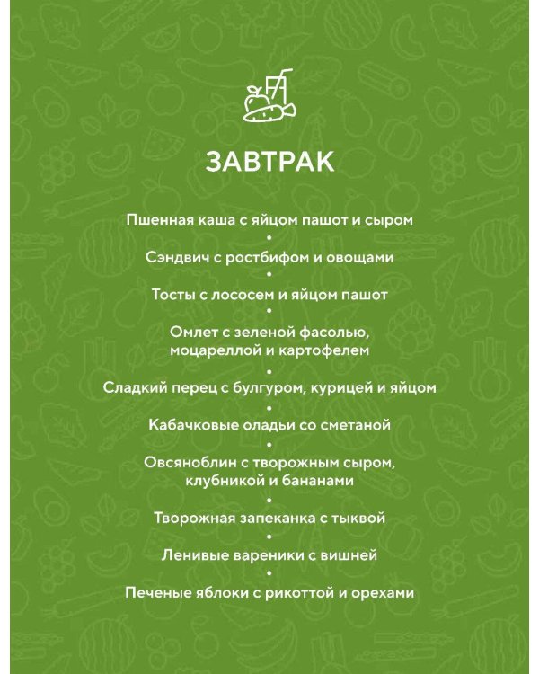 ПП меню на неделю