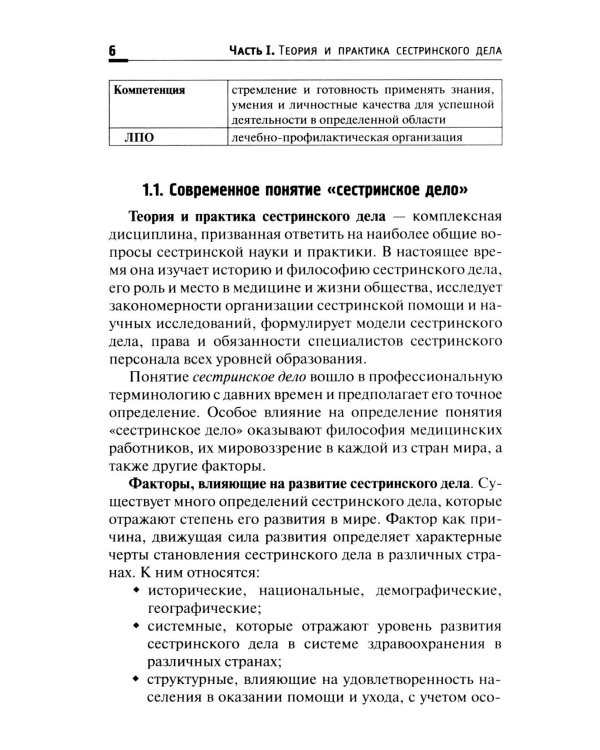 Основы сестринского дела: Учебное пособие. 6-е изд