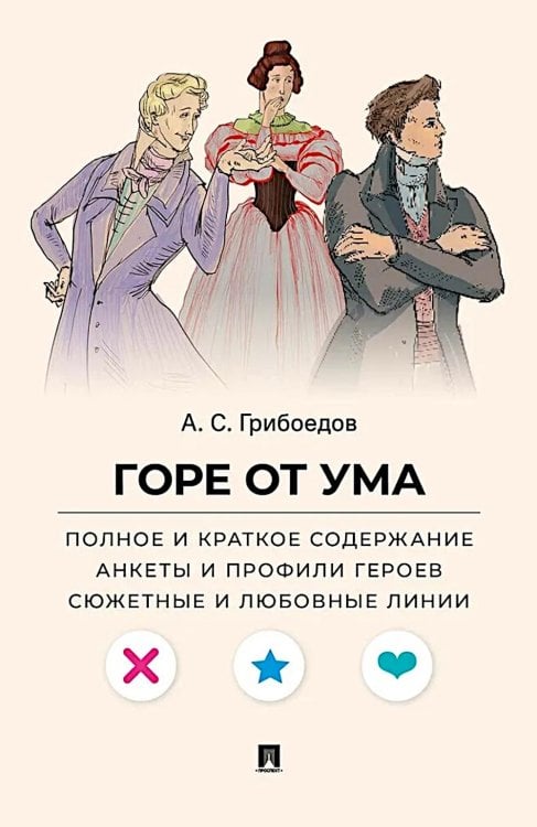Горе от ума. Полное и краткое содержание. Анкеты и профили героев. Сюжетные и любовные линии