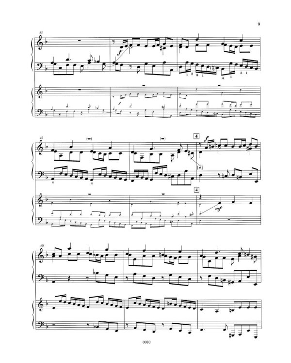 Концерт ре-минор. RV 565 / BWV 596: Обработка для  фортепиано и струнного оркестра Дж. Зидьберквит. Переложение для двух фортепиано С. Чеботарева