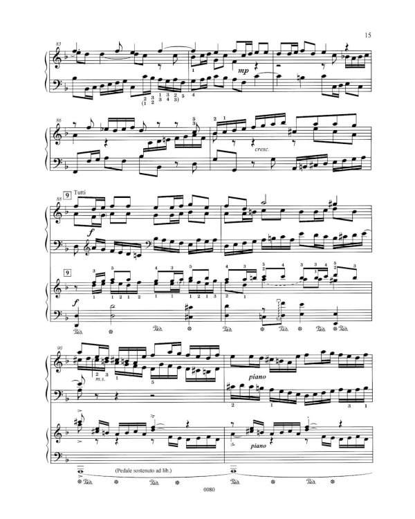 Концерт ре-минор. RV 565 / BWV 596: Обработка для  фортепиано и струнного оркестра Дж. Зидьберквит. Переложение для двух фортепиано С. Чеботарева