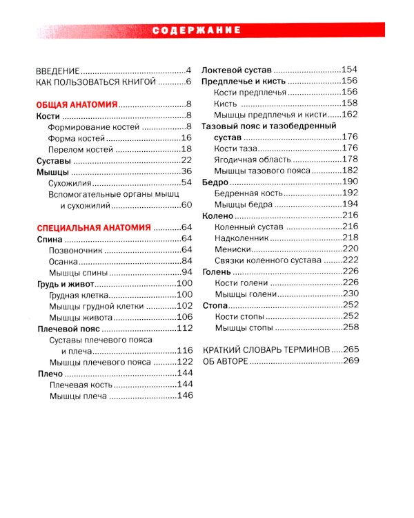 Спортивная анатомия