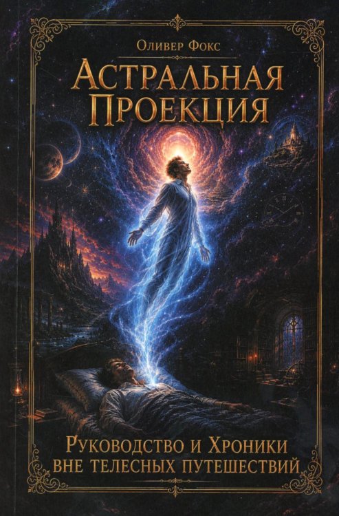 Обложка книги «Астральная проекция. Руководство и хроники вне телесных путешествий» — Каллауэя Хью Джордж (Фокс Оливер), ISBN 9785907605794