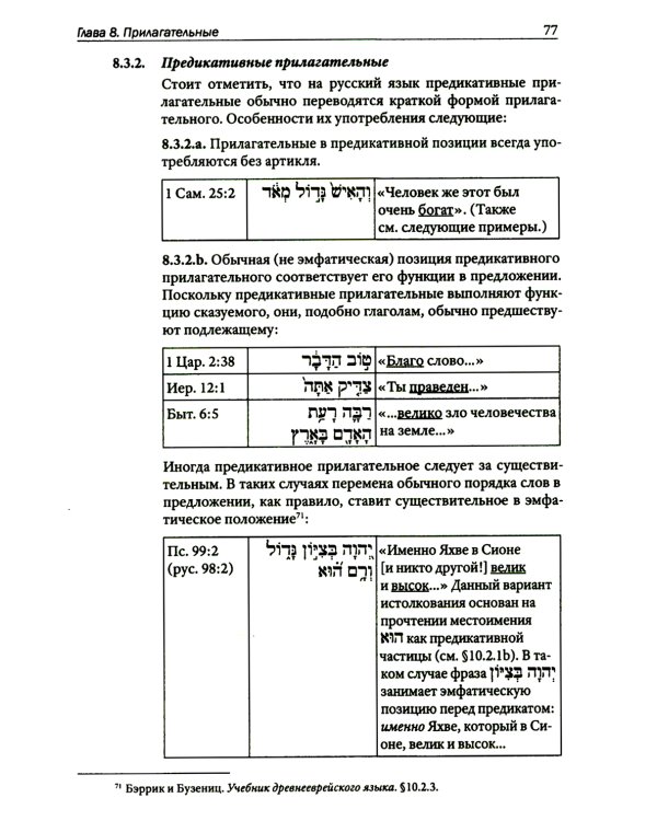 Экзегетический синтаксис древнееврейского языка: учебно-справочное пособие