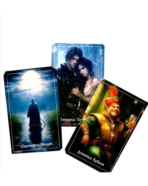 Королевское Таро. 78 карт (руководство по QR-коду)