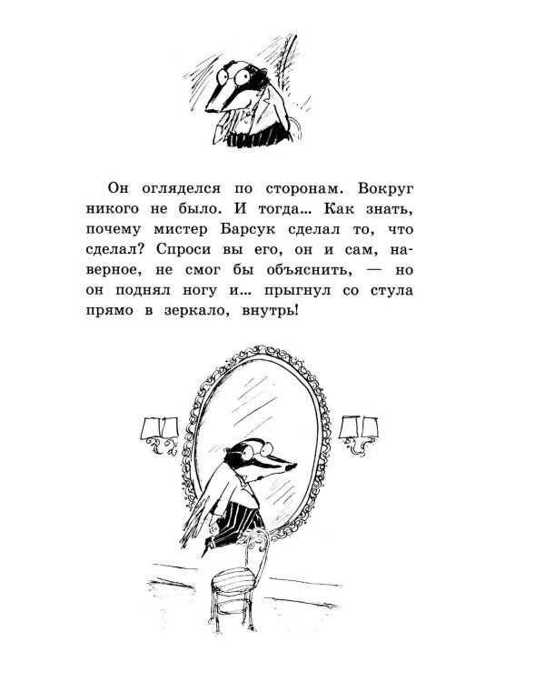 Мистер Барсук и волшебное зеркало: повесть