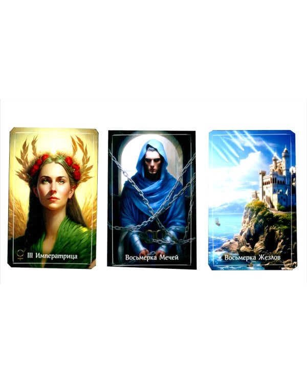 Королевское Таро. 78 карт (руководство по QR-коду)