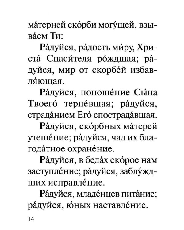 Акафист Пресвятей Богородице в честь иконы Ея "Взыскание погибших" и "Всех скорбящих Радость"