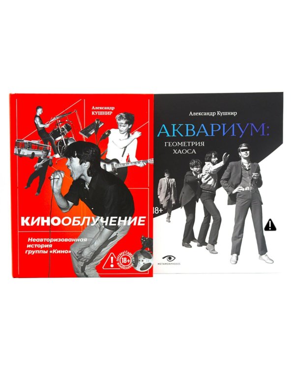 Легенды русского рока: «Кино» и «Аквариум» (комплект из 2-х книг)