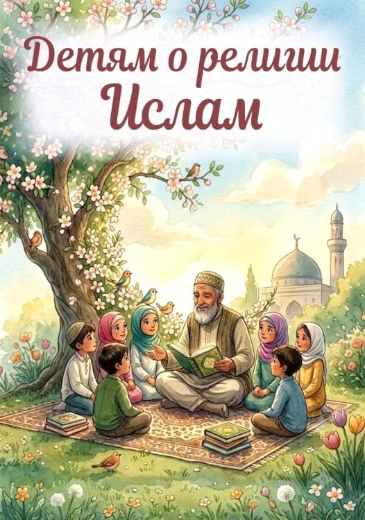 Обложка книги «Детям о религии. Ислам» — Матвеев Сергей Александрович;Перевертова Надежда Анатольевна, ISBN 9785002286447