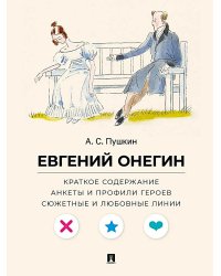 А. С. Пушкин. Евгений Онегин. Краткое содержание. Анкеты и профили героев. Сюжетные и любовные линии