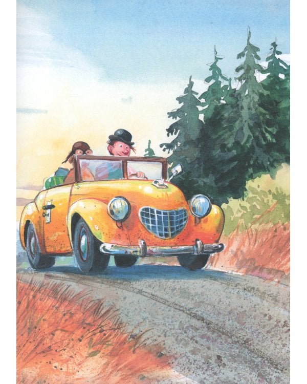 Мулле Мек строит лодку: история в картинках