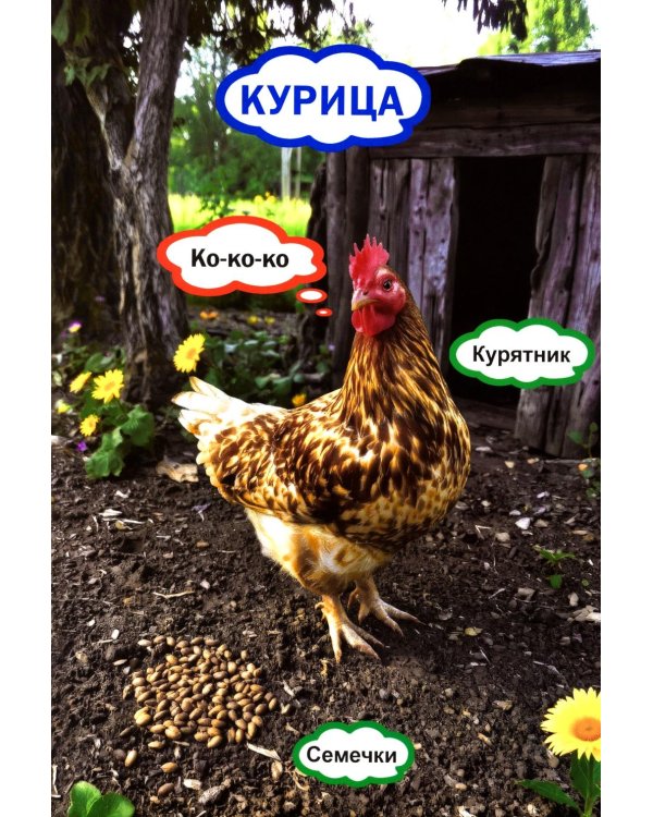 Животные. Кто как говорит? Кто что ест? Кто где живет? Книга для малышей