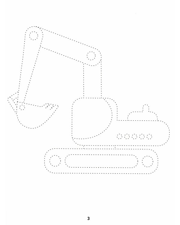 Транспорт: обведи и раскрась: книжка-раскраска