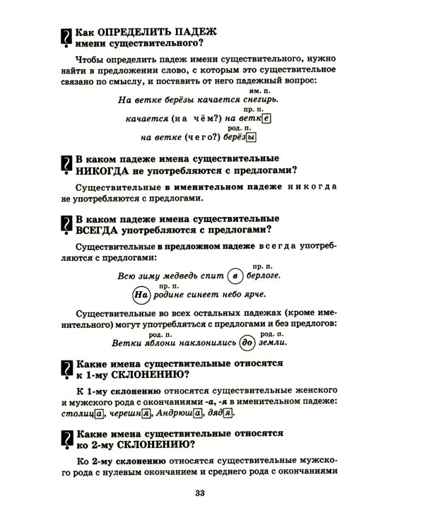 Справочник школьника 1-4 классы. Русский язык, математика, литературное чтение в вопросах и ответах