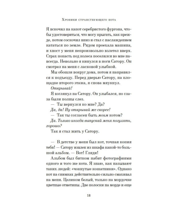 Хроники странствующего кота: роман