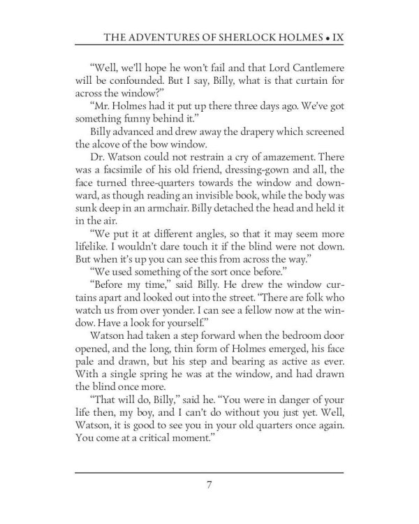 The Adventures of Sherlock Holmes IX = Приключения Шерлока Холмса IX: на англ.яз