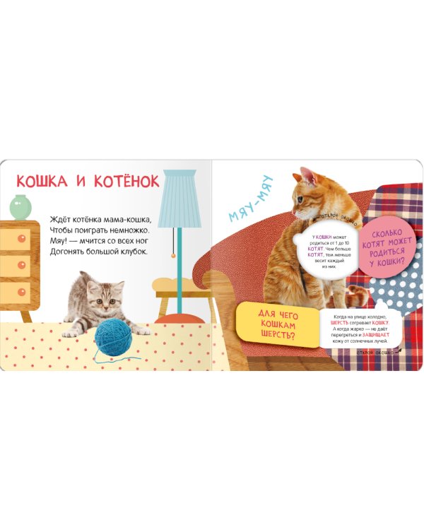 Книжки с окошками. Мамы и малыши