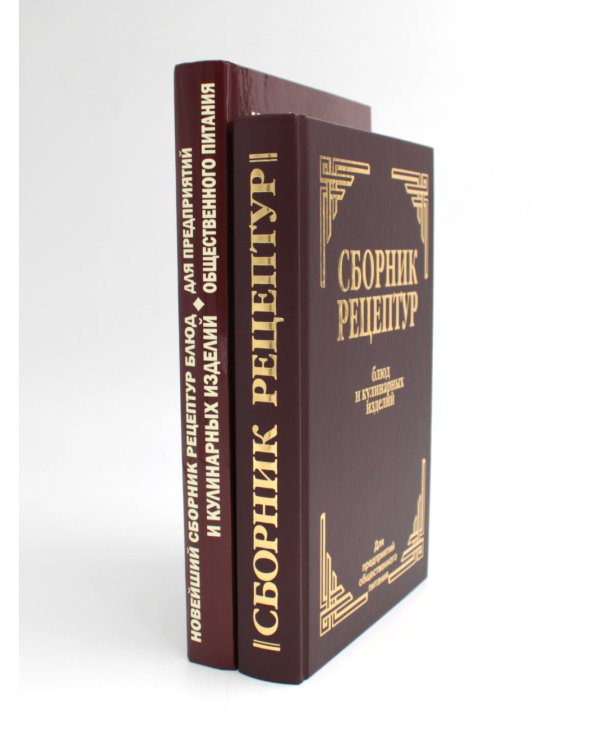 Сборник рецептур блюд и кулинарных изделий (комплект из 2-х книг)