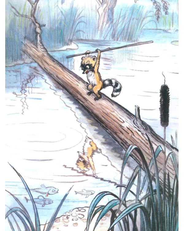 Крошка енот и тот, кто сидит в пруду: сказка