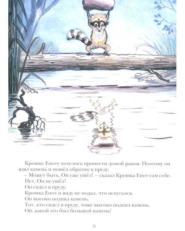 Крошка енот и тот, кто сидит в пруду: сказка