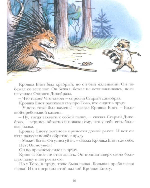 Крошка енот и тот, кто сидит в пруду: сказка