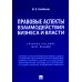 Правовые аспекты взаимодействия бизнеса и власти: Учебное пособие (курс лекций)