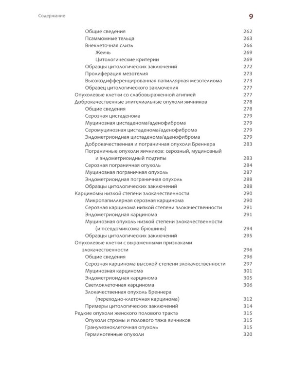 Международная классификация цитопатологии выпотных жидкостей