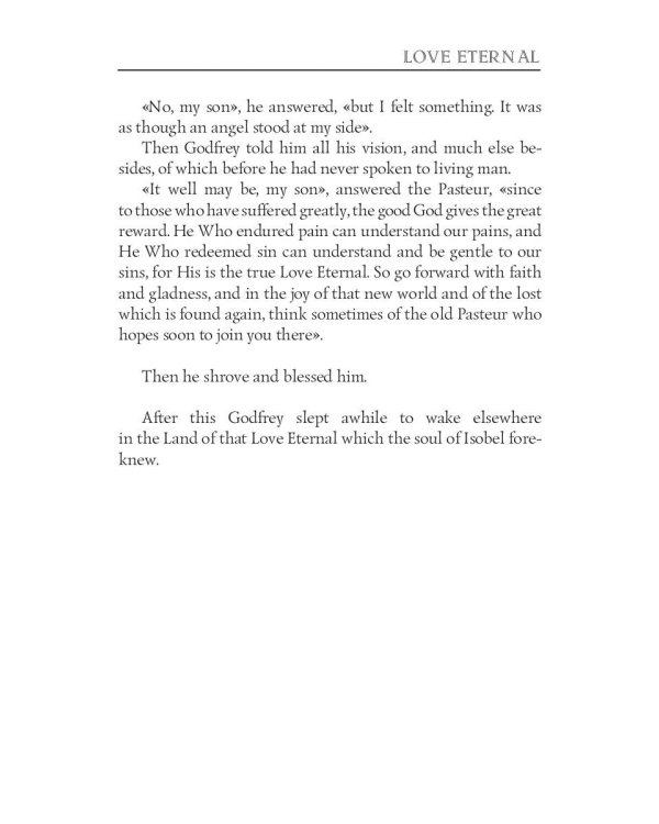 Love Eternal = Вечная любовь: на англ.яз