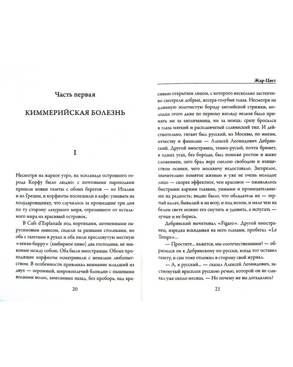 Жар-Цвет. Роман