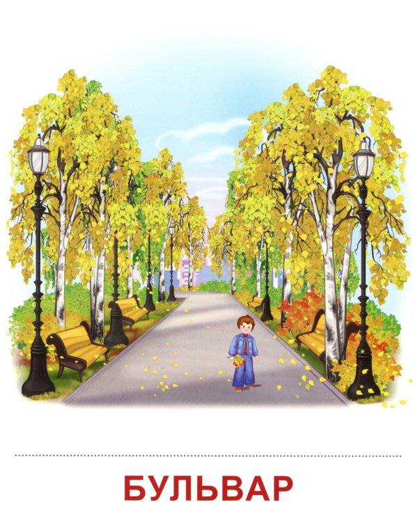 Демонстрационные картинки. Наш город: 16 демонстрационных картинок с текстом