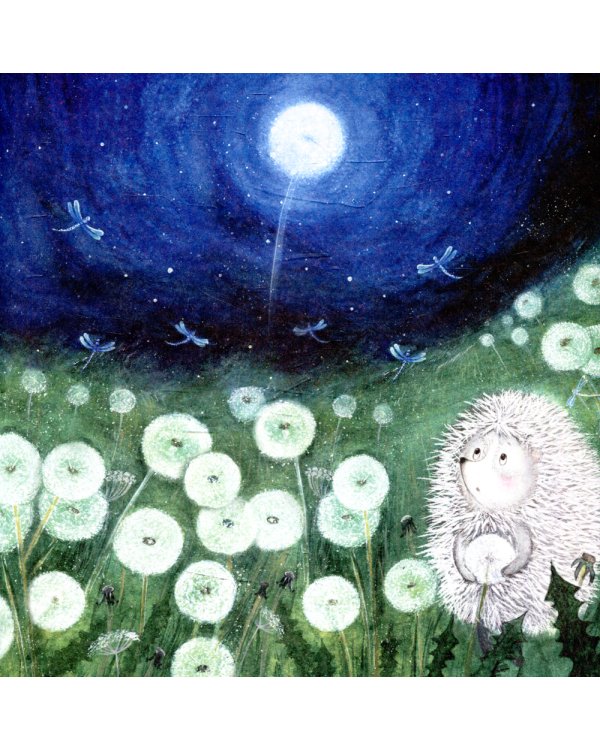 О Ежике, который думал, что он одуванчик: сказка