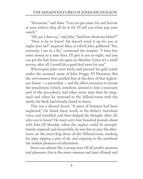 The Misadventures of John Nicholson = Несчастья Джона Никольсона: на англ.яз