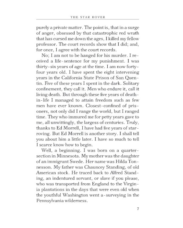 The Star Rover = Странник по звездам