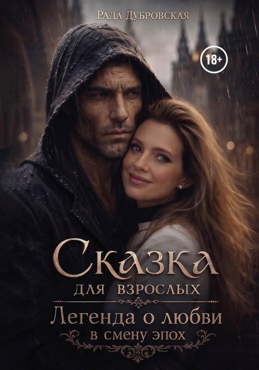 Обложка книги «Сказка для взрослых. Легенда о любви в смену эпох» — Дубровская Рада, ISBN 9785449133236