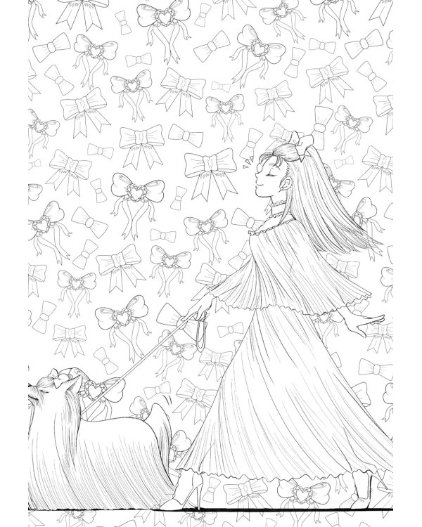 WOW MANGA. Раскраска для творчества и вдохновения