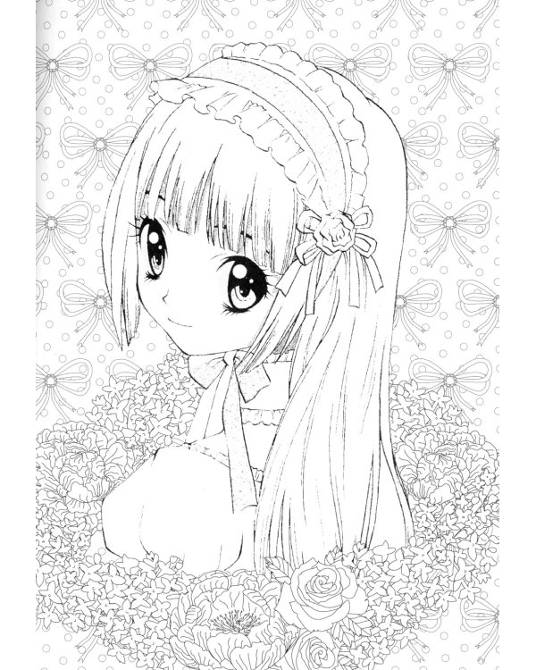 WOW MANGA. Раскраска для творчества и вдохновения