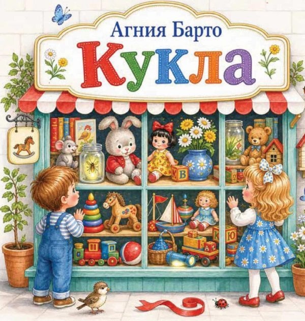Обложка книги «Кукла» — Барто Агния Львовна, ISBN 9785605614517