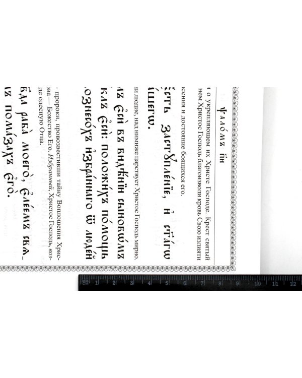 Псалтирь с толкованием: на церковнославянском языке (крупный шрифт)