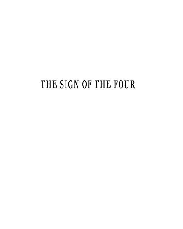 Дополнительное изображение книги «The Memoirs of Sherlock Holmes & The Sign of the Four»