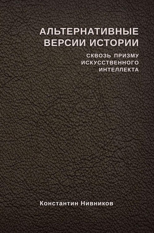 Обложка книги «Альтернативные версии истории сквозь призму искусственного интеллекта» — Нивников Константин, ISBN 9785449133342