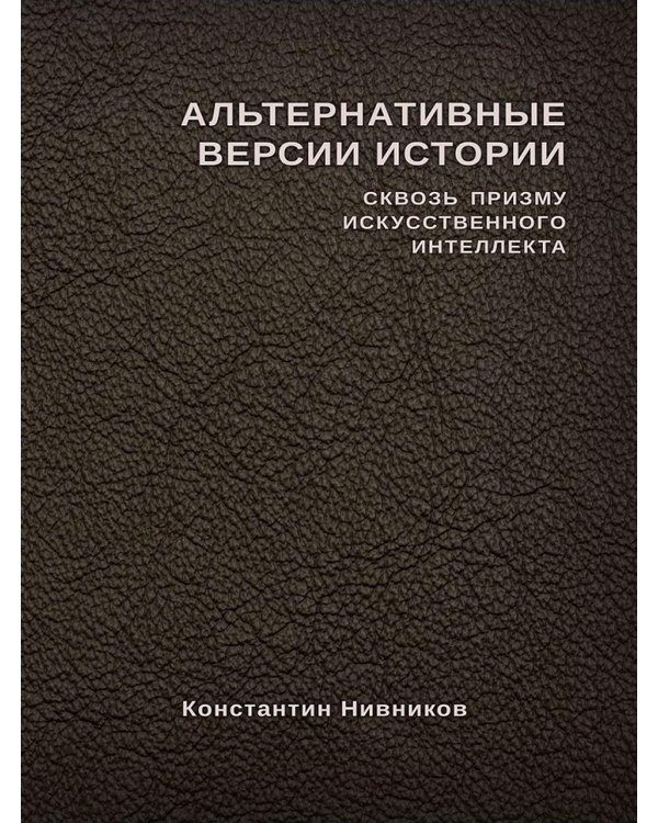 Дополнительное изображение книги «Альтернативные версии истории сквозь призму искусственного интеллекта»